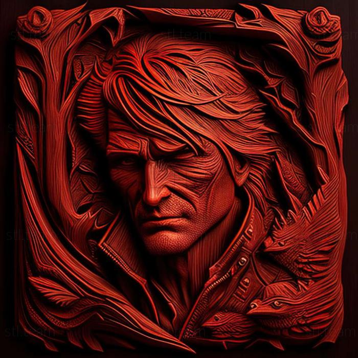 3D модель Данте из Devil May Cry (STL)